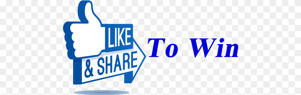 Download Like And Share To Win Like And Share To Win Facebook, Body Part, Finger, Hand, Person Png Image