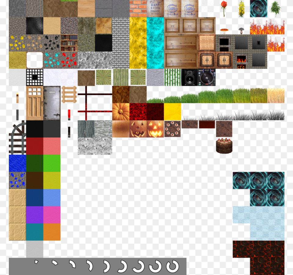 Download Links Minecraft Texture Packs Terrain, Art, Collage, Electronics, Speaker Png Image