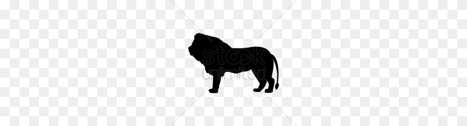 Download Lion Clipart Lion Clip Art Lion Black Silhouette, Lighting, City Png Image