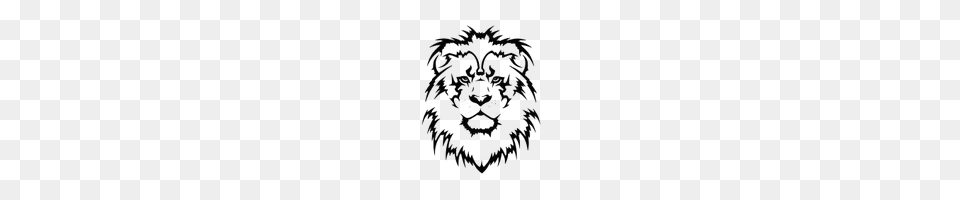 Download Lion Tattoo Photo Images And Clipart Freepngimg, Chandelier, Lamp, Animal, Mammal Free Png
