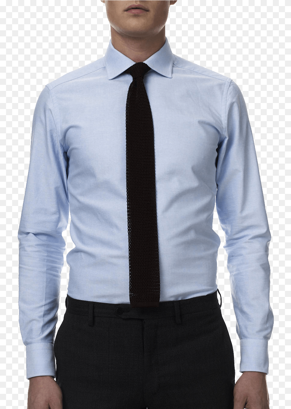 Download Llight Blue Dress Shirt Black Tie For Blue Shirt Black Tie, Accessories, Clothing, Dress Shirt, Formal Wear Free Transparent Png