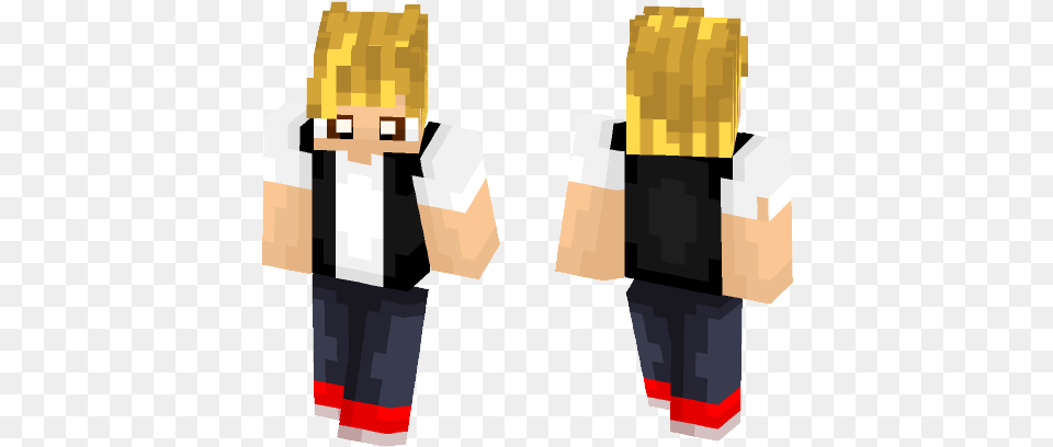 Logan Paul My Youtubers Series Minecraft Skin For Skin De Spider Gwen, Person Free Png Download