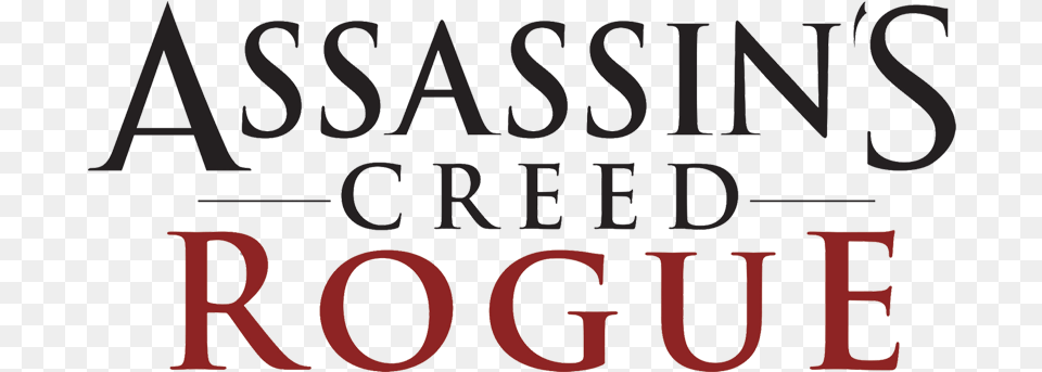 Download Logo Assassinu0027s Creed Brotherhood Assassinu0027s Assassins Creed Rogue Logo, Text, Book, Publication, Alphabet Png Image