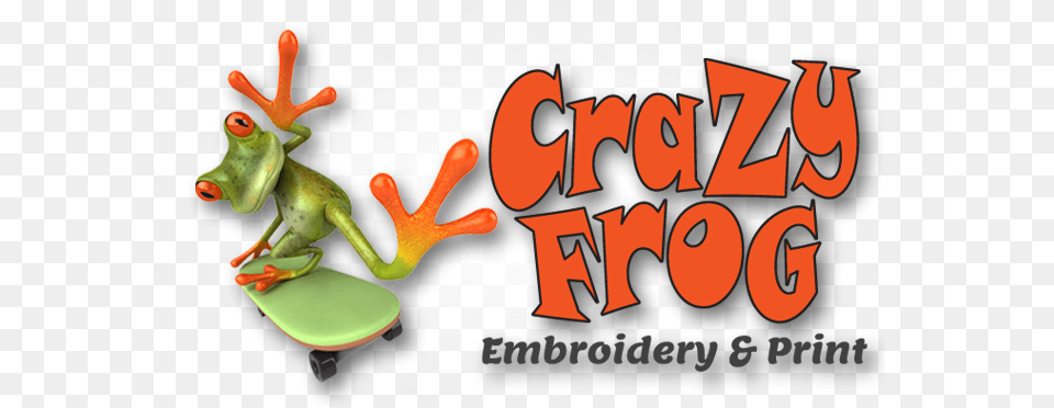 Download Logo Crazy Frog Image With Tree Frog, Amphibian, Animal, Wildlife, Dynamite Free Transparent Png
