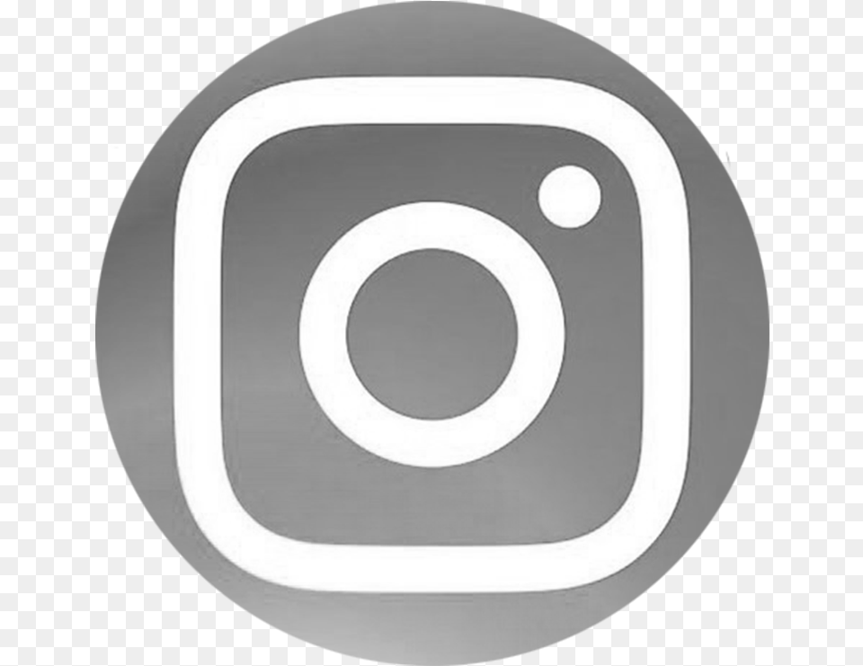 Download Logo De Instagram Circular Instagram Logo In White Circle No Background, Number, Symbol, Text, Spiral Free Transparent Png