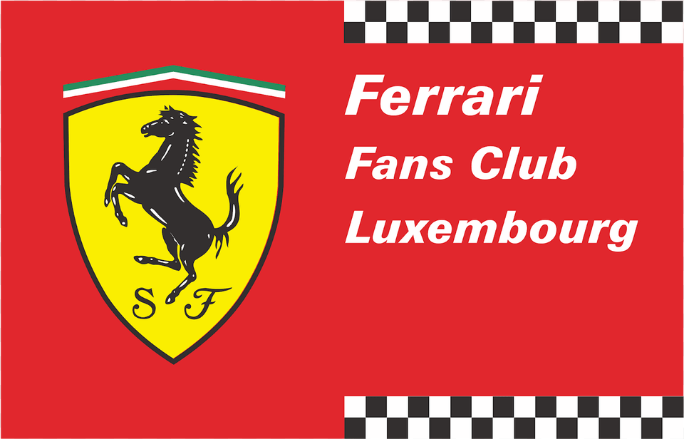 Download Logo Ferrari Fans Club Vector Format Cdr La Bandera De Ferrari, Animal, Dinosaur, Reptile Png Image