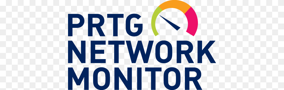 Download Logo For Web Prtg Network Monitor Logo, Scoreboard, Text, Gauge Png Image