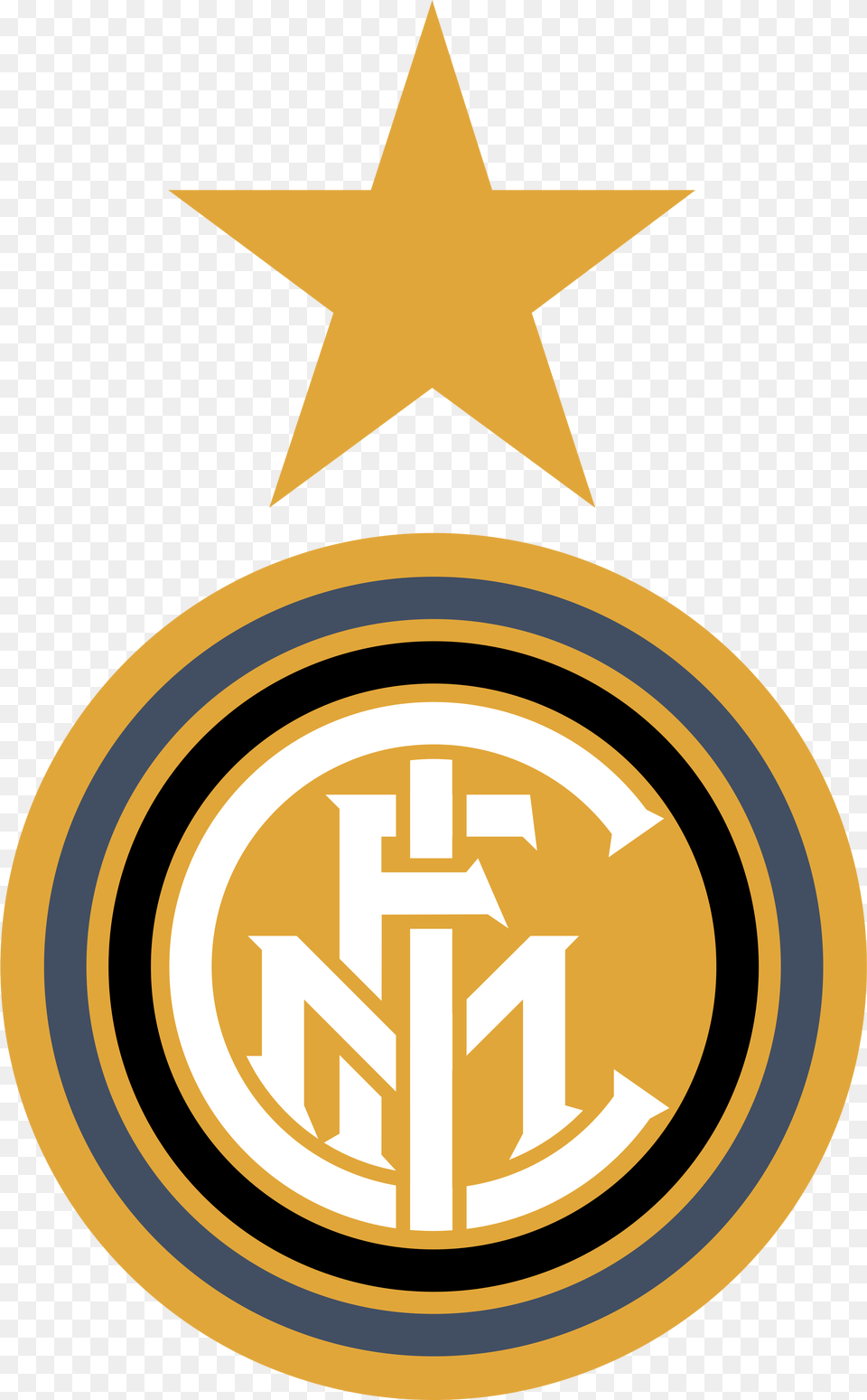 Download Logo Inter Milan Image Logo Inter Milan Vector, Symbol, Badge, Gold, Star Symbol Png
