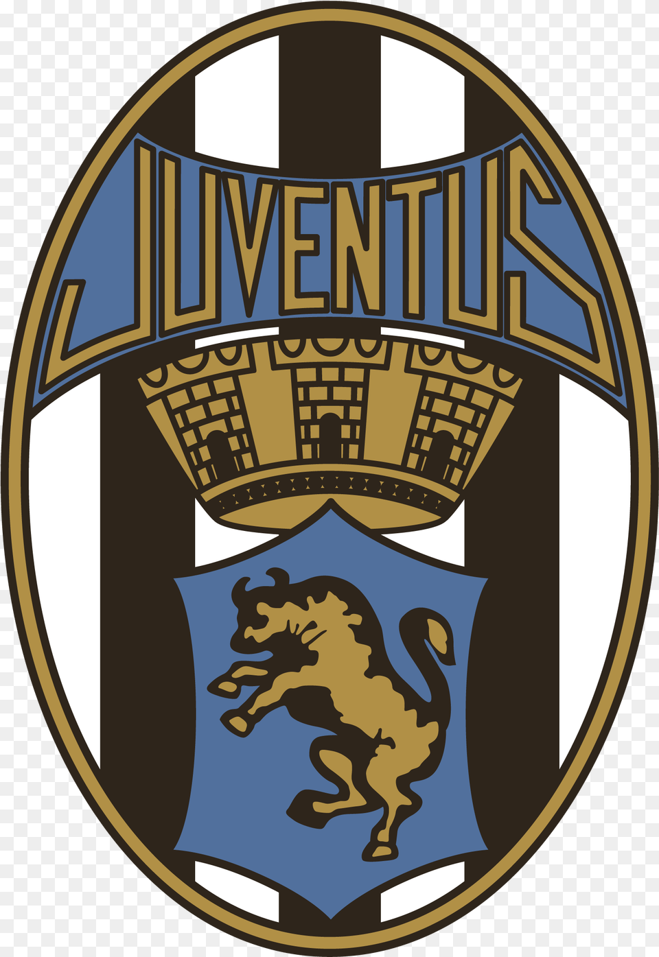 Download Logo Juventus Old Juventus Logo, Badge, Symbol, Emblem, Blackboard Png