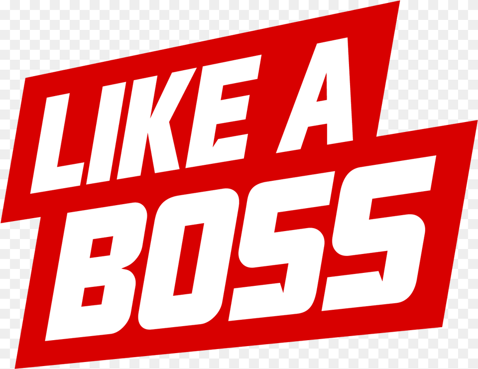 Download Logo Like A Boss Full Size Image Pngkit Like A Boss Games, First Aid, Text Free Png