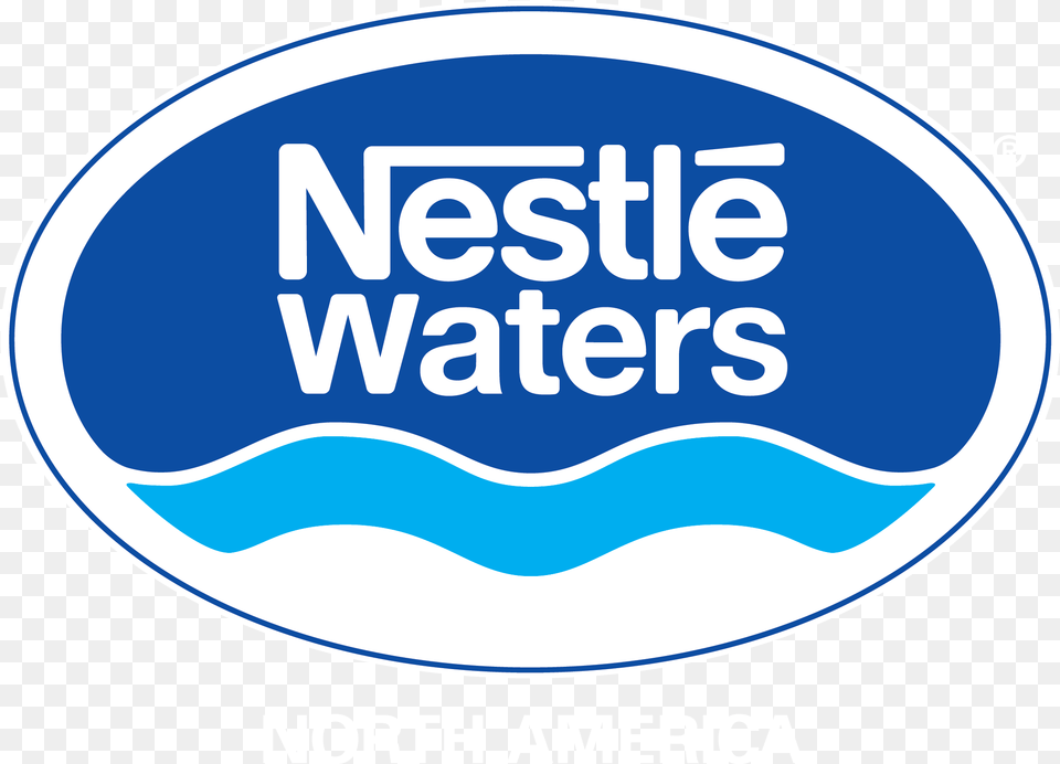 Download Logo Nestl Waters Clipart Nestle Water Bottle Company Logo, Disk, Sticker Png