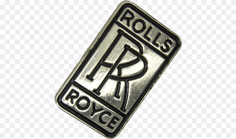 Download Logo Rolls Royce Pin Pinu0027s Pins Lapel Car Emblem Royce Logo, Badge, Symbol, Ammunition, Grenade Png Image