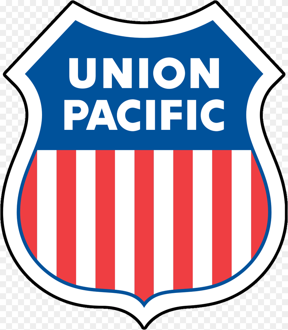 Download Logo Union Pacific Railroad, Badge, Symbol, Armor Png Image