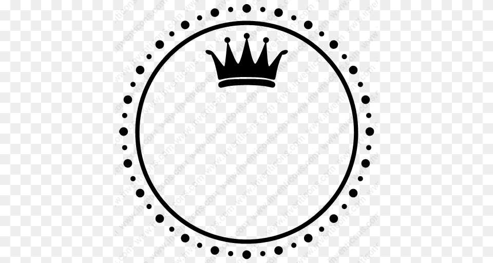Download Logobadgelabelcrownroyal Icon Inventicons, Gray Png Image