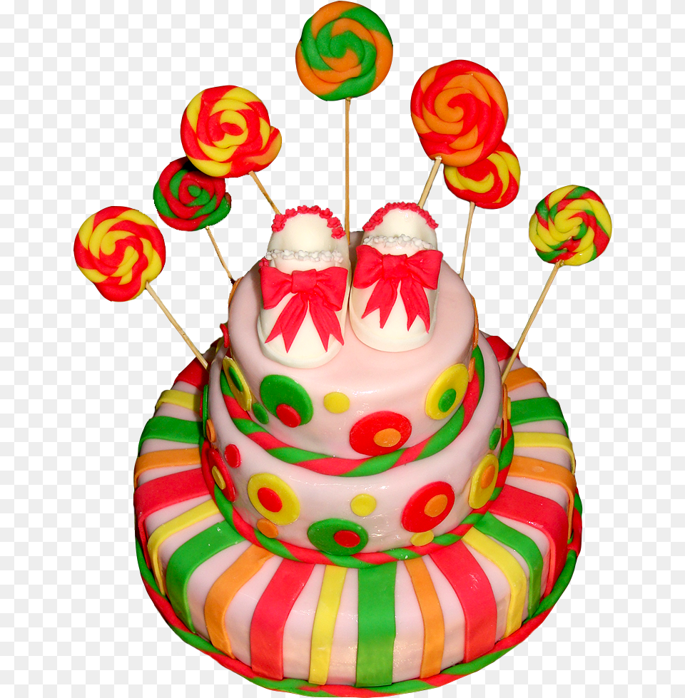 Download Lolipop Birthday Cake Full Size Image Pngkit Birthday Cake, Birthday Cake, Food, Sweets, Dessert Png
