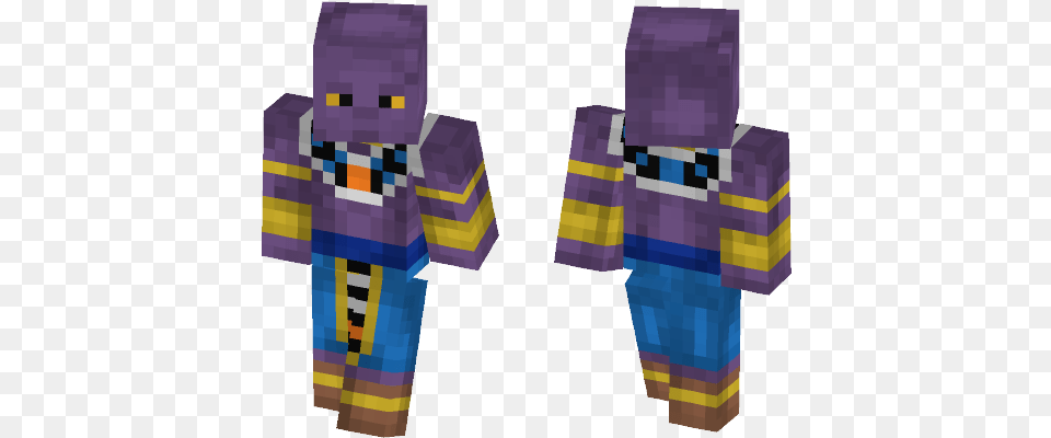 Download Lord Beerus Dragon Ball Super Minecraft Skin Red Arrow, Purple, Person, Pinata, Toy Free Png