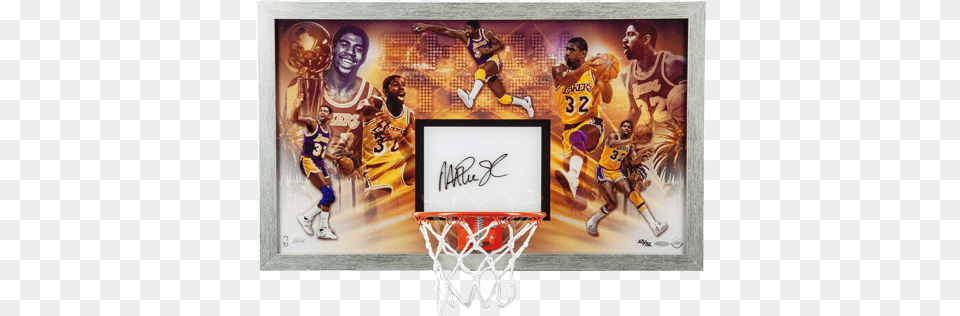 Los Angeles Lakers Magic Basketball Rim, Sport, Ball, Basketball (ball), Person Free Png Download