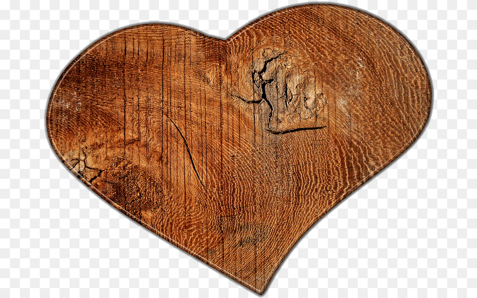 Love Wood Hq Image Wooden Heart No Background, Symbol Free Png Download