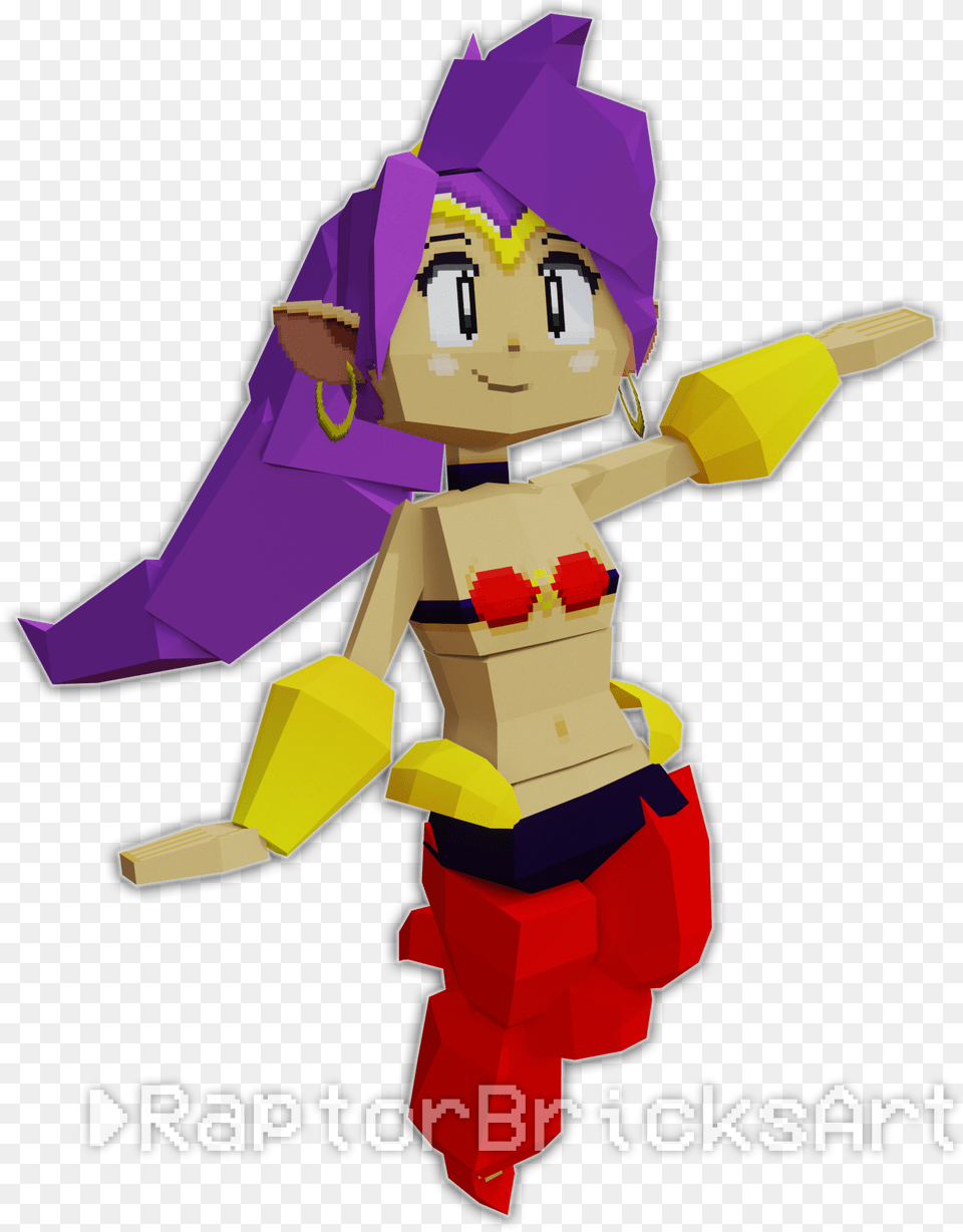 Download Low Fanart Shantae, Toy, Face, Head, Person Free Transparent Png