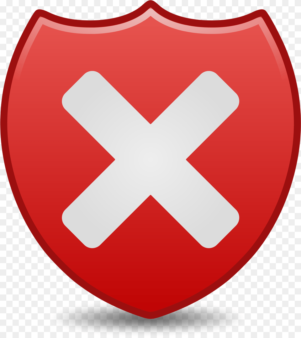 Low Security Icon Clip Arts Check Mark And X Mark Low Security Icon, Armor, Shield, Disk Free Png Download
