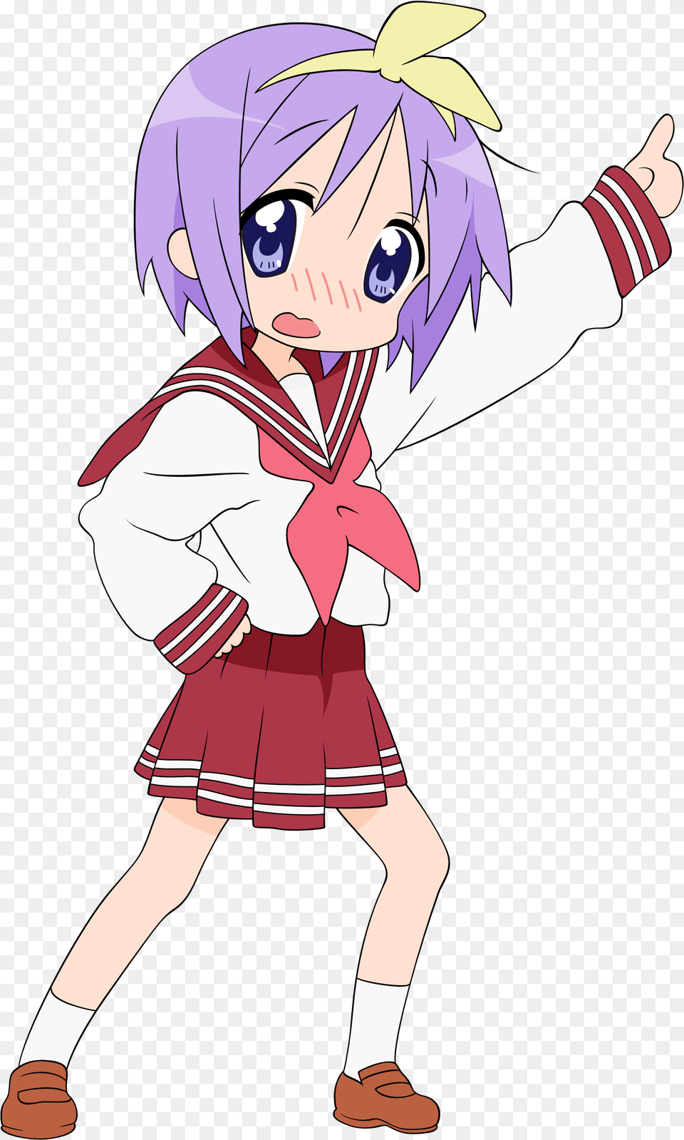 Lucky Star Tsukasa Render, Book, Publication, Comics, Baby Free Png Download