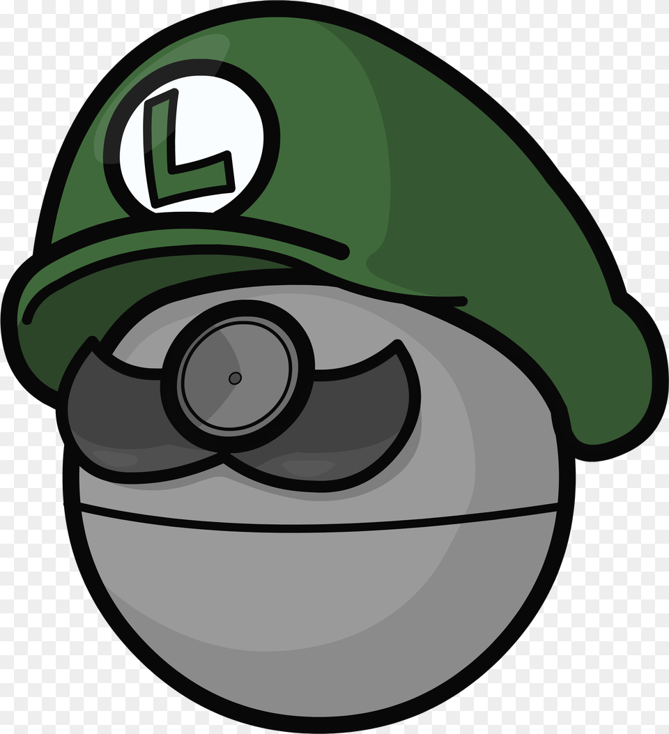 Download Luigi Death Star Drawing Full Size Image Death Star Drawing, Baseball Cap, Cap, Clothing, Hat Free Png