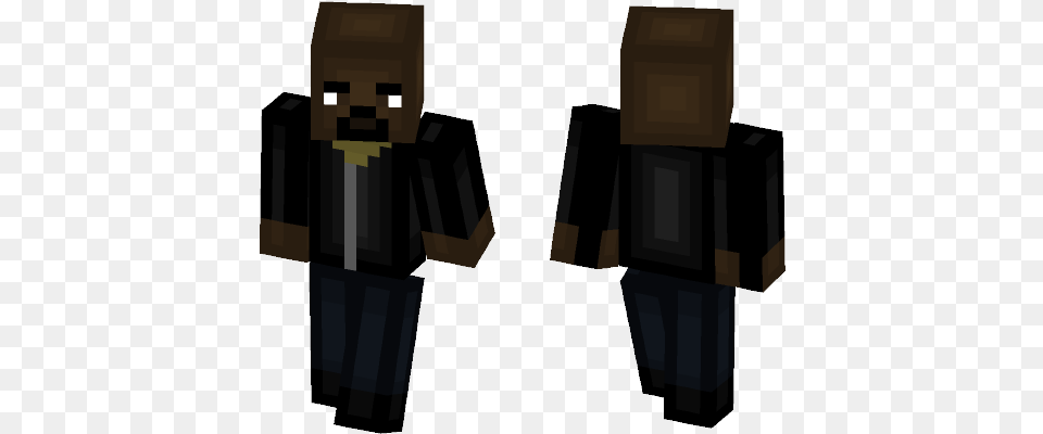 Download Luke Cage Netflix Minecraft Skin For Man Bat Minecraft Skin, Clothing, Coat, Formal Wear, Suit Free Transparent Png