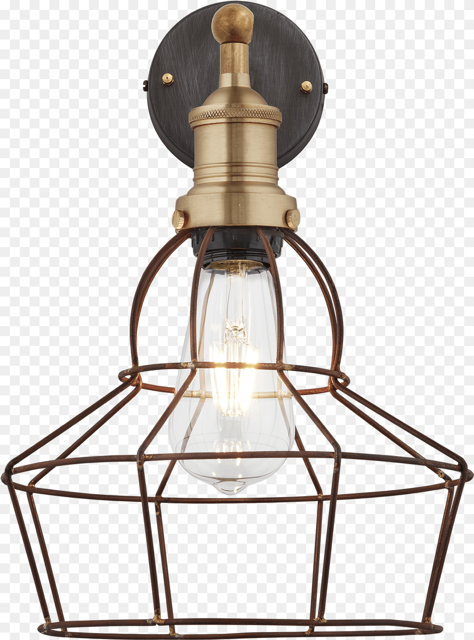 Luminaria De Teto Vintage Luz Transparent Vintage Hanging Light, Lamp, Light Fixture Free Png Download