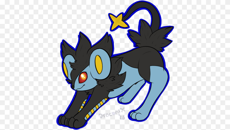 Download Luxray Sticker Fictional Character, Baby, Person, Book, Comics Free Png