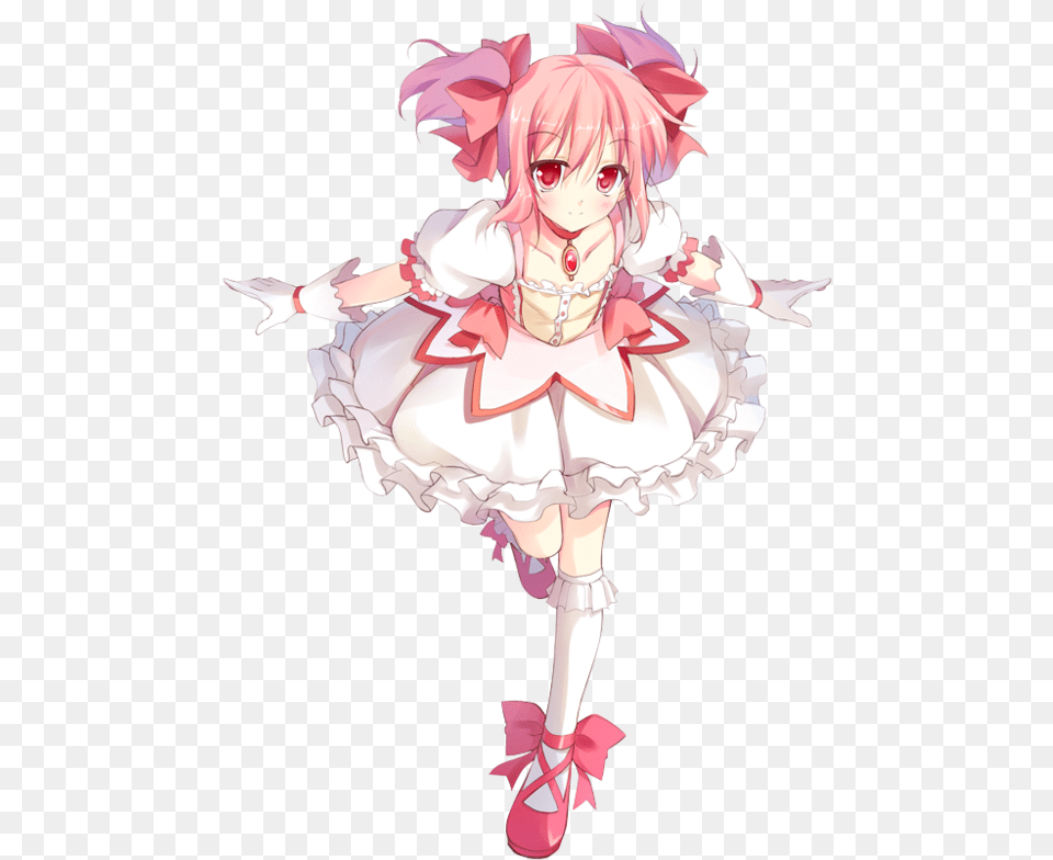 Download Madoka Madoka Kaname, Book, Comics, Publication, Person Free Transparent Png