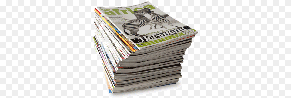 Download Magazine Transparent Image And Clipart Magazines Transparent Background, Text, Newspaper, Animal, Mammal Free Png