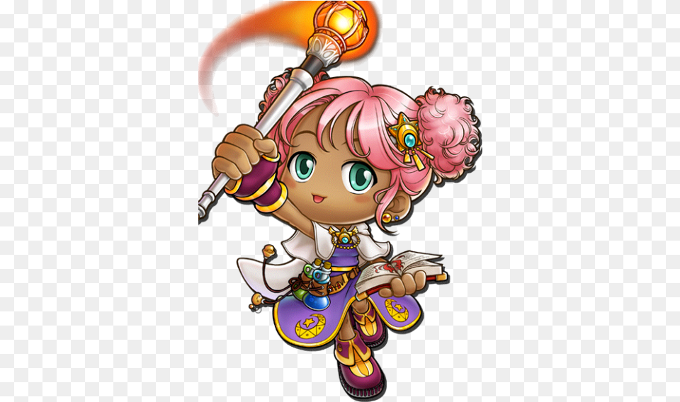 Download Mage2 Maplestory Fire Poison Mage Full Size Maplestory Fire Poison Mage, Book, Comics, Publication, Light Png Image