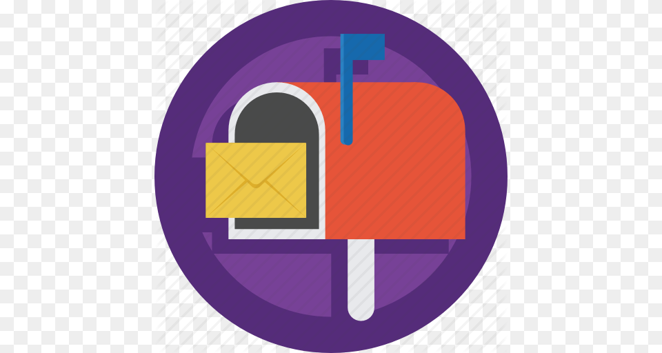 Download Mail Clipart Email Post Box Mail Email Purple Yellow, Mailbox Free Transparent Png