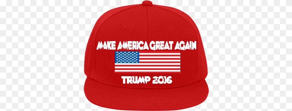 Download Make America Great Again Trump Baseball Cap, Baseball Cap, Clothing, Hat, Flag Png