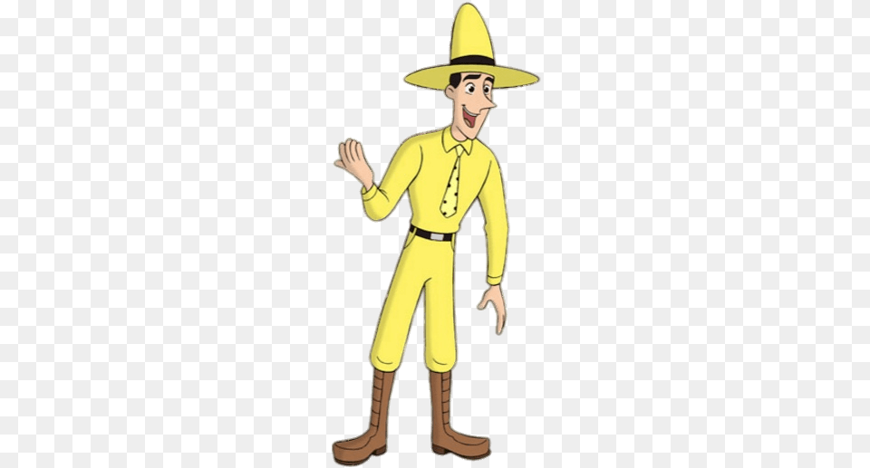 Man In The Yellow Hat Cartoon, Clothing, Adult, Costume, Female Free Png Download