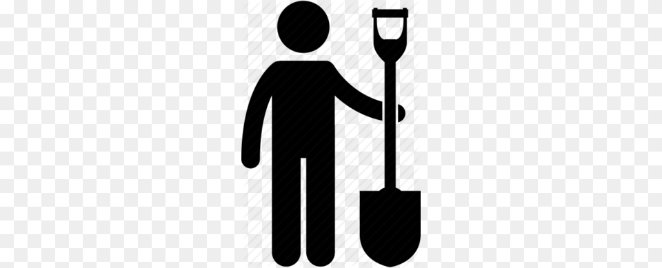 Download Man With A Shovel Clipart Tradesman Shovel Tool, Architecture, Building, Device Free Transparent Png