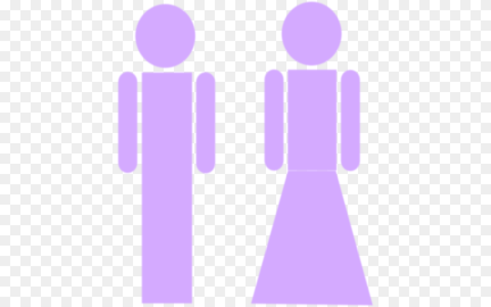 Download Man Woman Clipart, Purple, Formal Wear Free Transparent Png