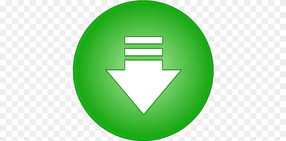 Download Manager App For Windows 10 Vertical, Green, Symbol Free Transparent Png
