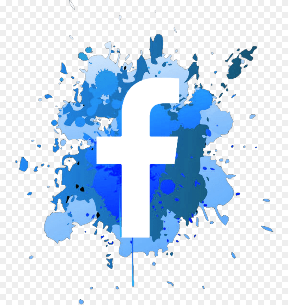 Download Mancha Facebook Face Social Purple Paint Splash, Number, Symbol, Text, Cross Free Transparent Png
