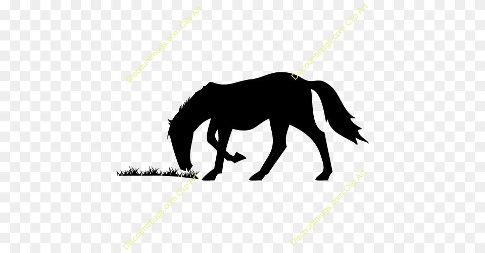 Download Mane Clipart Mule Mustang Stallion Horsesilhouette, Outdoors, Bow, Weapon, Nature Free Transparent Png