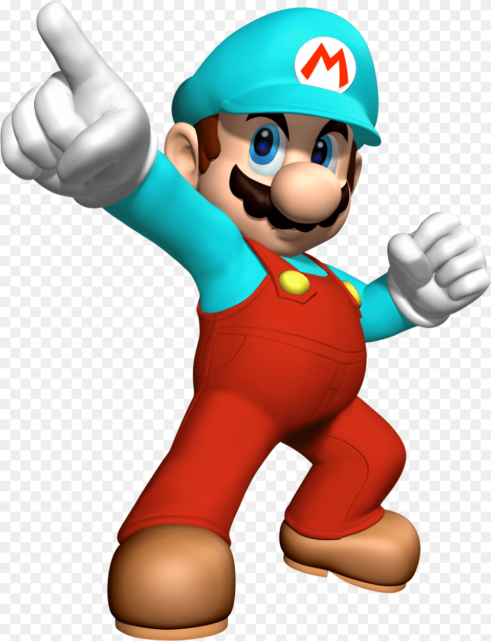 Download Mario Bros 3d Uokplrs Mario With Fire Flower, Body Part, Finger, Hand, Person Png Image