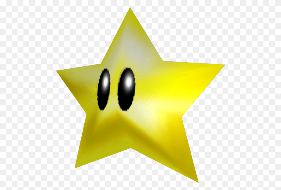 Mario Clipart Yellow Star Sm64 Star, Star Symbol, Symbol Free Png Download