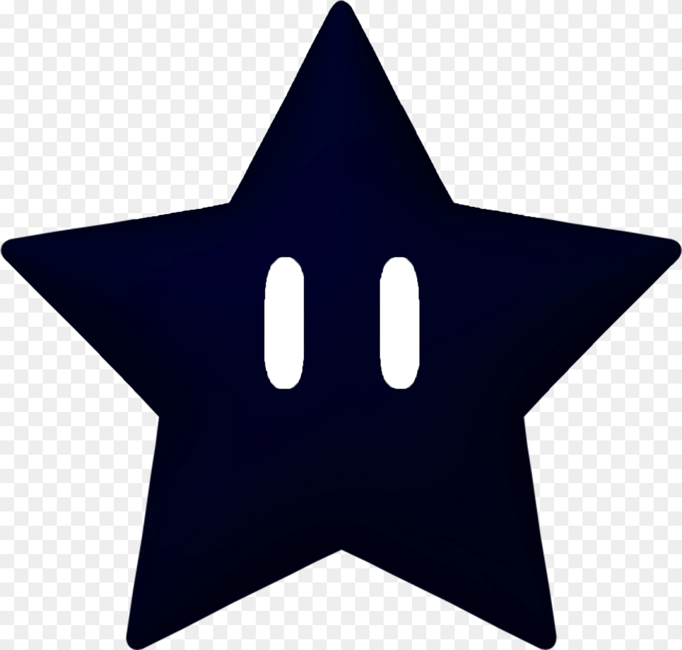 Download Mario Kart Wii Super Mario Blue Star Image Dark Star Super Mario, Star Symbol, Symbol, Person Free Png