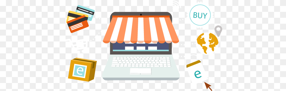 Marketplace Clipart Marketplace, Computer, Electronics, Laptop, Pc Free Png Download