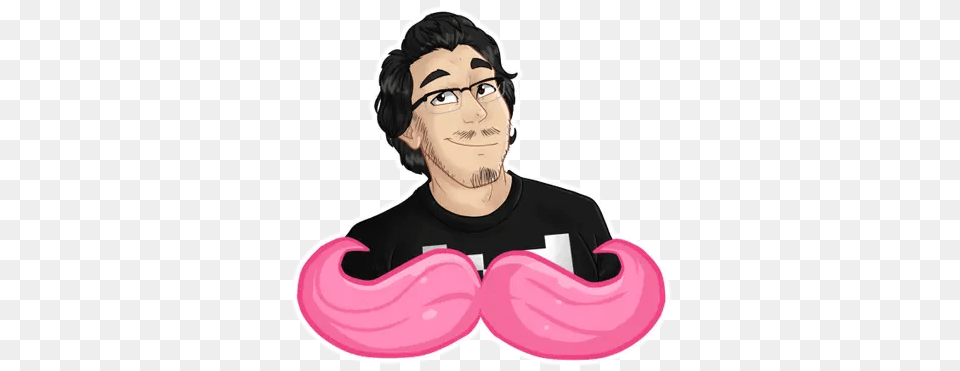 Markiplier Wastickerapp Apk Markiplier, Adult, Male, Man, Person Free Png Download