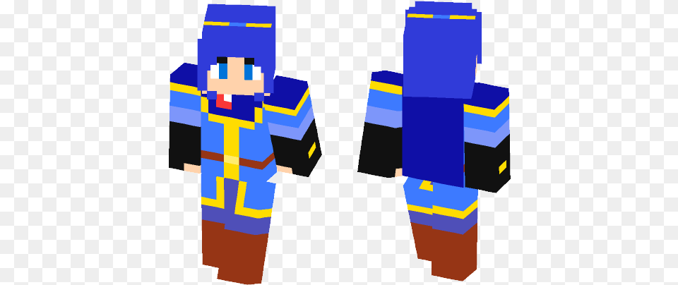 Download Marth Fire Emblem Lola Minecraft Skin For Flash Justice League Minecraft Skin, Person Free Png