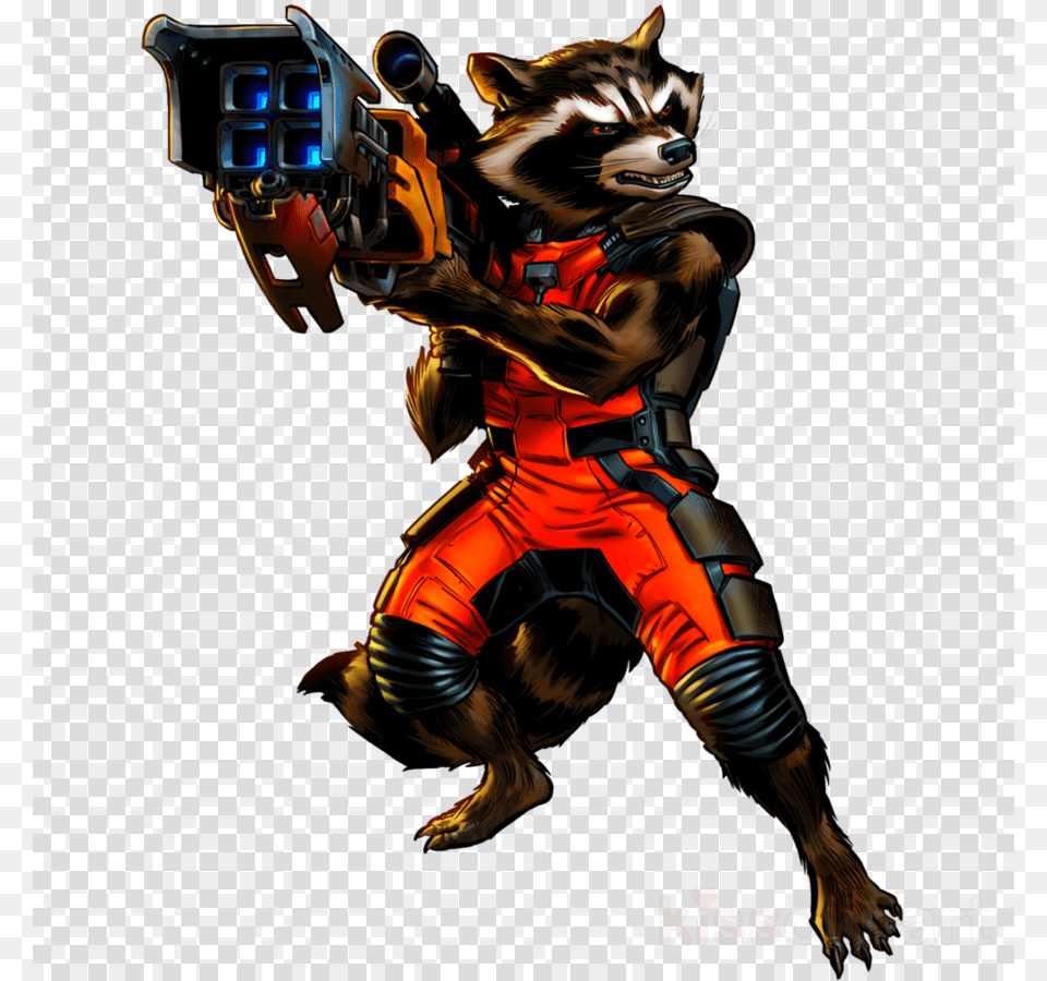 Marvel Comics Rocket Raccoon Clipart Rocket Rocket Raccoon Comic Transparent, Publication, Book, Adult, Person Free Png Download