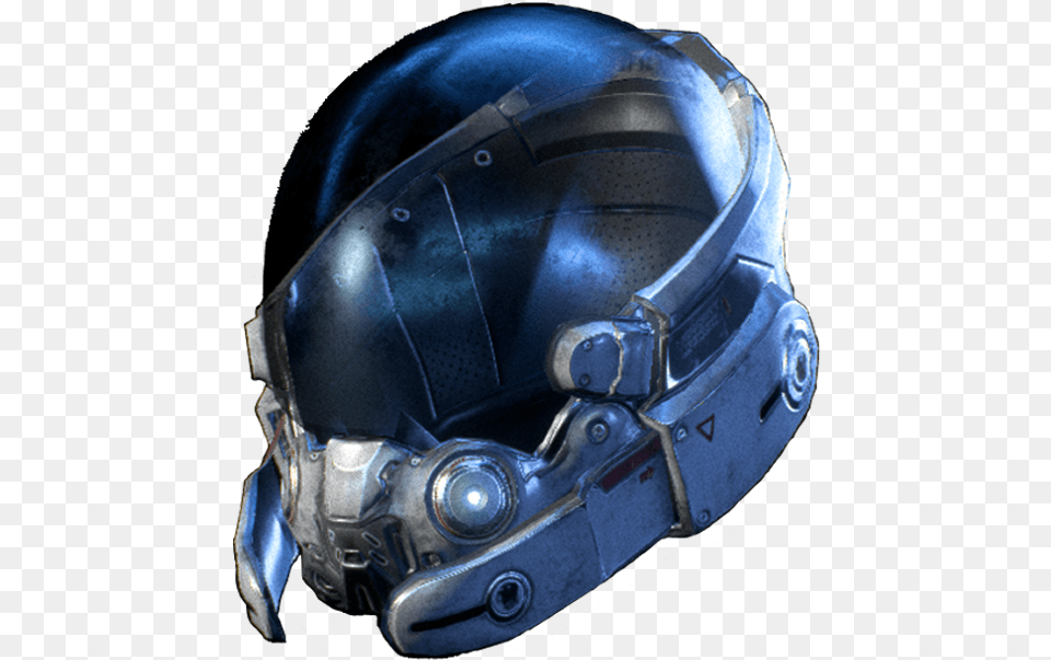 Download Mass Effect Andromeda Logo Football Gear, Clothing, Crash Helmet, Hardhat, Helmet Free Png