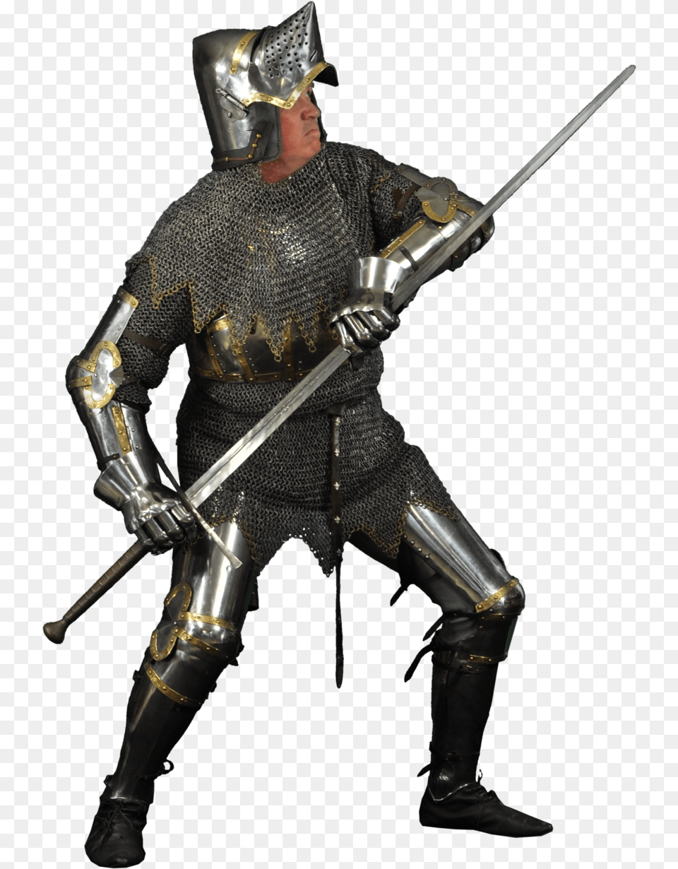 Download Medieval Picture Knight, Weapon, Sword, Person, Man Free Png