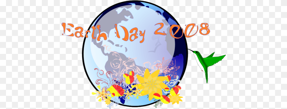 Download Melian Earth Day Earth Day 2008 Logo Image Bird Clip Art, Graphics, Sphere, Astronomy, Outer Space Free Transparent Png
